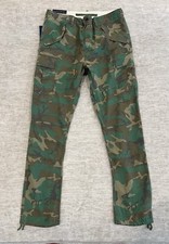 Men  s Size 32x32 Polo Ralph Lauren Slim Fit Camo Ripstop Cargo Utility Pants