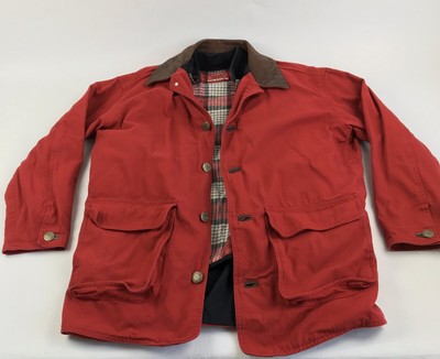 Marlboro Country Store Red Casual Barn Chore Jacket Coat