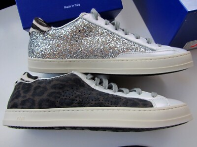 P448 Sneaker 40  Trendy SEHR EXTRAVAGANT WEISS + MEGA METALIC     229    2699