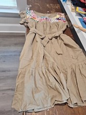 New handembroided dress size Medium
