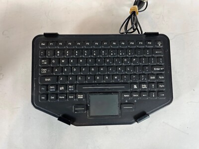 iKey Mobile Keyboard with Touchpad SB-87-TP-USB and Keyboard Tray Mnt 907-0277A