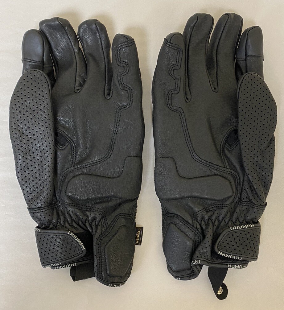 Triumph Jansson Riding Gloves Black Men's Size: 3XL 1 Pair