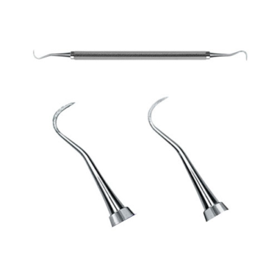 Hu-Friedy スケーラー Hu-Friedy SH6/7 Double End #H6/H7 Dental Sickle Scaler With #2