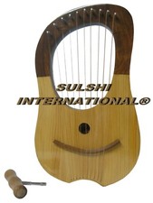 SI - ROSE WOOD LYRE HARP - 10 STRINGS