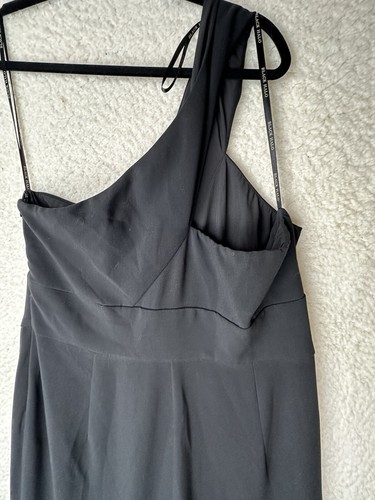 Black Halo Honigausschnitt Overall in Schwarz 16 Neu mit Etikett - Bild 13 von 17