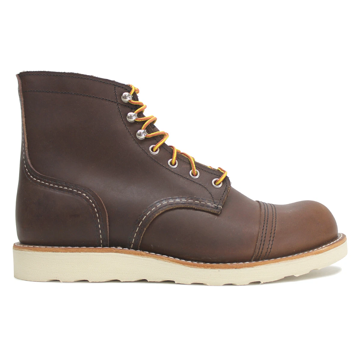 Iron ranger top leather laces