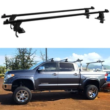 54" Pickup Top Roof Rack Cross Bar Luggage Cargo Carrier For Toyota Tundra 14-21