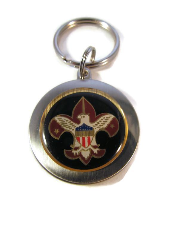 BOY SCOUTS DOG COLLAR KEYCHAIN