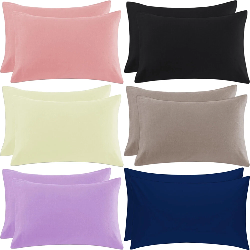 Flannel pillowcases top