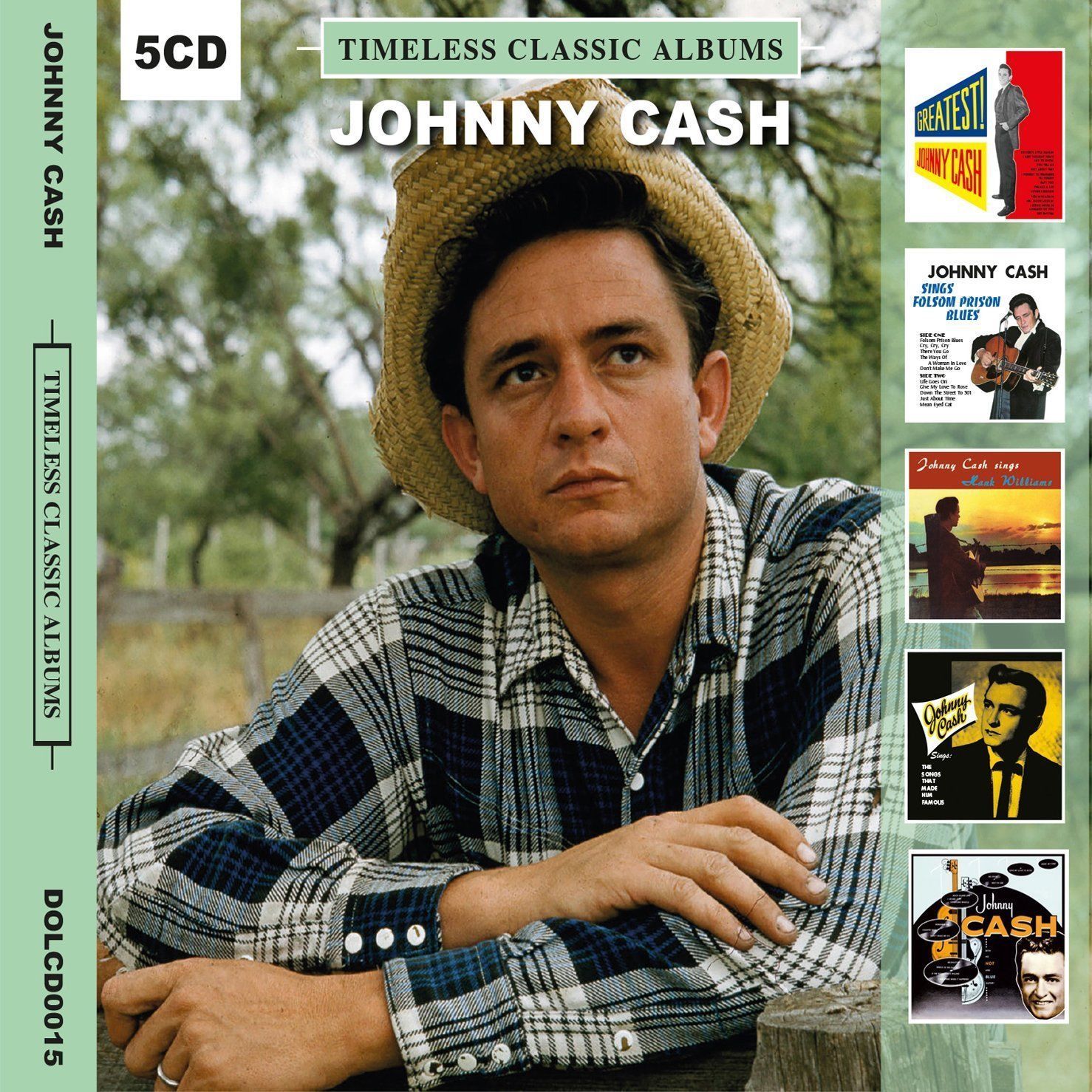 JOHNNY CASH - Timeless Classic 5 Albums (5 CD)