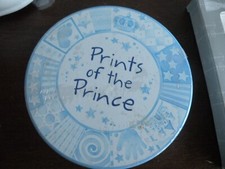 Baby Lot Praying Cross baby boy Picture Frame hand feet prints prince of prince