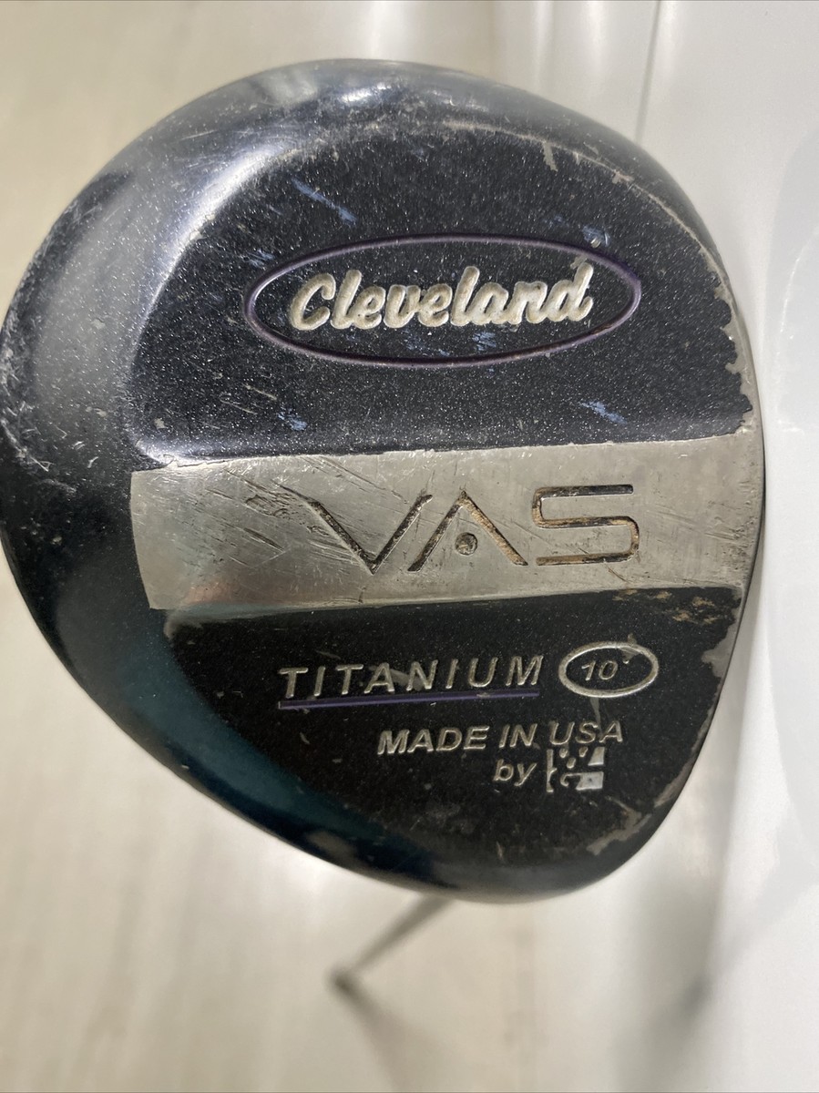 CLEVELAND VAS TITANIUM 10 DEGREE DRIVER - CLEVELAND GRAPHITE SHAFT