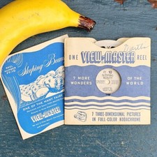 Vintage Sawyers ViewMaster Sleeping Beauty Reel with Fairy Tales Booklet FT-10