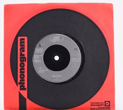 Soft Cell - What! - 7'' Vinyl Record single - EXCELLENT CONDITION