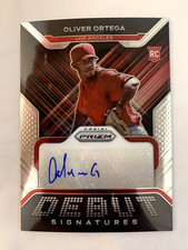  2022 Panini Prizm Debut Signatures #1 Oliver Ortega	DS-00  FREE SHIPPING!