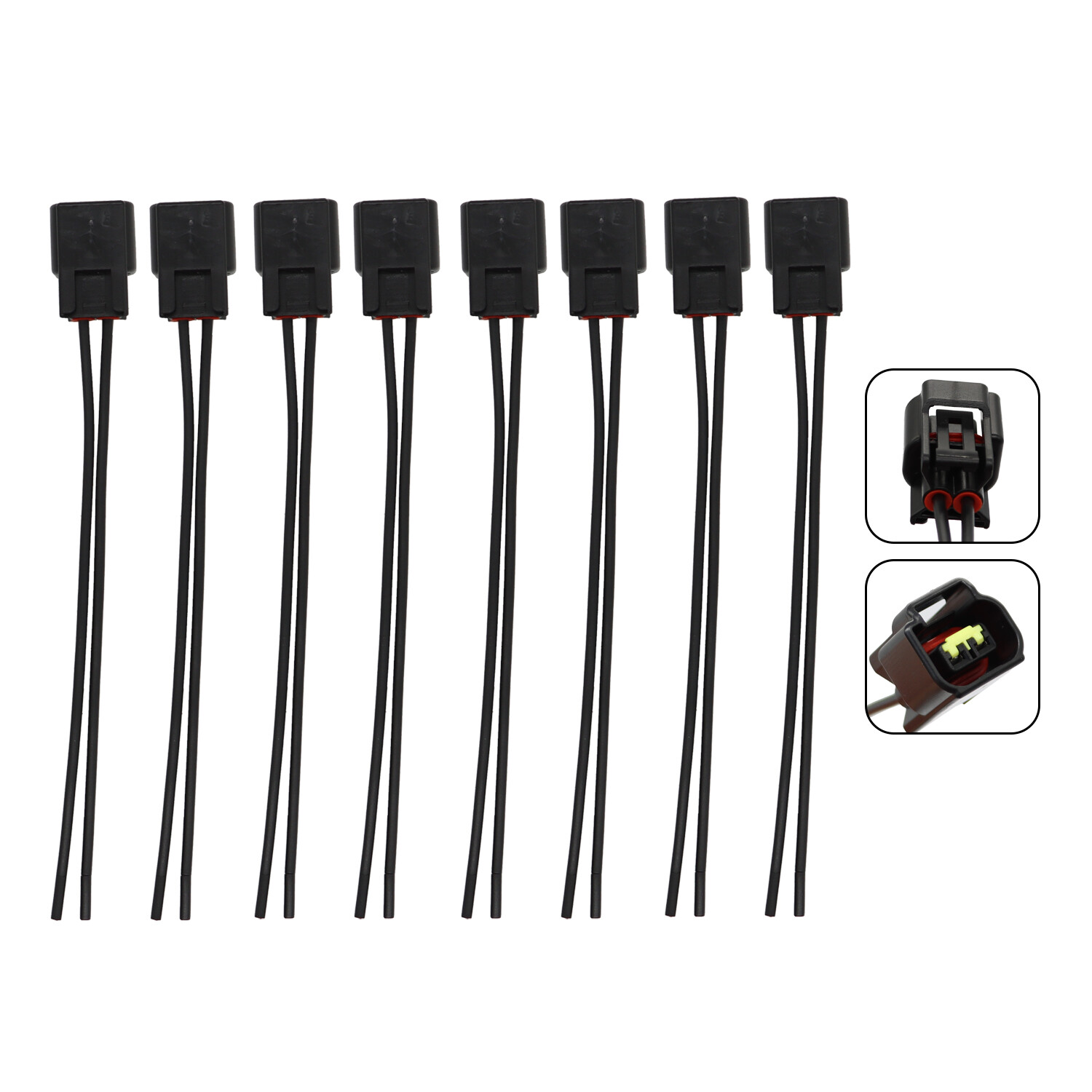 8PCS Ignition Coil Connector Pigtail Plug For Ford F-150 F-250 F-350 E - Foto 8