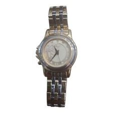 Disney Minnie Mouse Watch Two Tone Gold Silver Bracelet Women Quartz Working