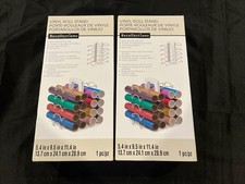 SIMPLY TIDY Vinyl Roll Organizer Stand - Holds up to 20 Vinyl Rolls Qty 2