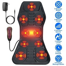 Full Body Massage Chair Pad with Heat Multifunctional Back Massager with Pinpoin