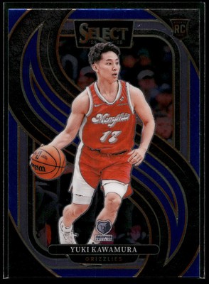 【Ryota Kawamura】オーダーNo.978 2024-25 Select Yuki Kawamura PREMIER LEVEL BLUE PARALLEL Grizzlies