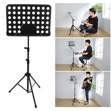 Portable Music Stand 30-56" Height Adjustable Music Stand for Sheet Music/Book
