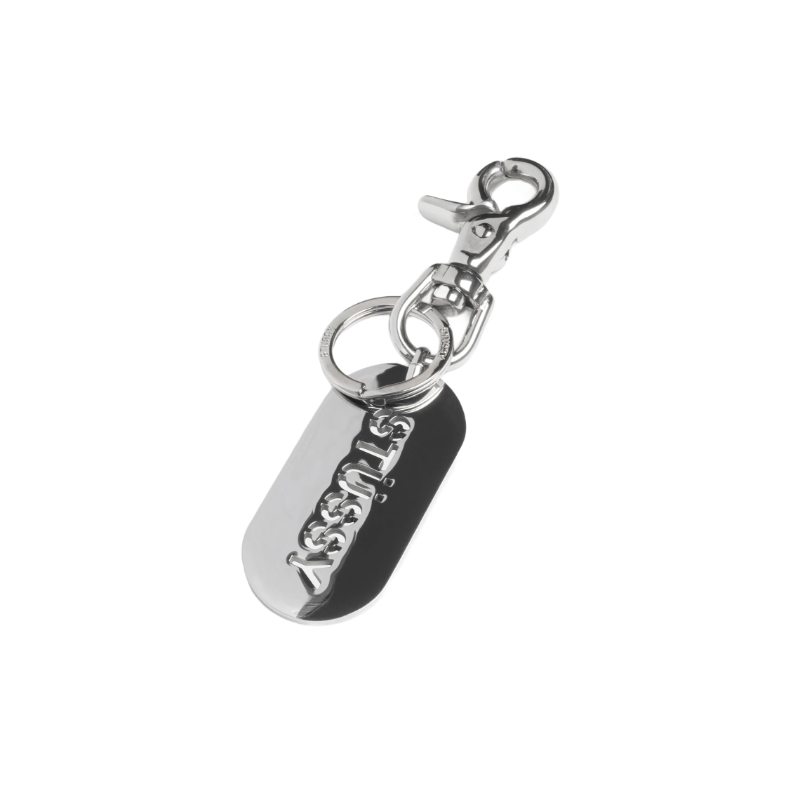 Stüssy メタルロゴ キーホルダー Stüssy メタルロゴ キーホルダー Stussy Metal Tag Keychain