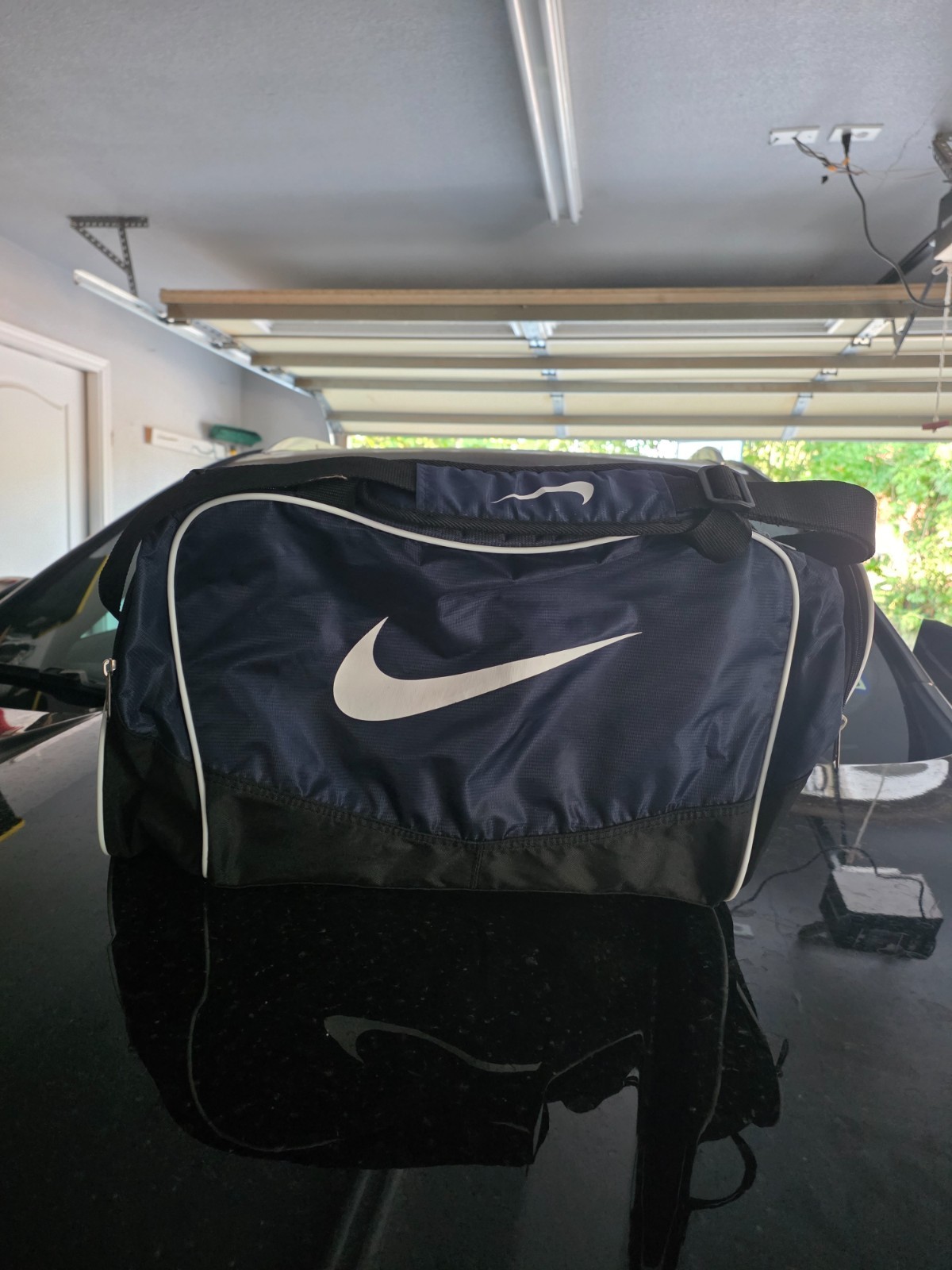 Nike Blue Medium Training Duffel Bag