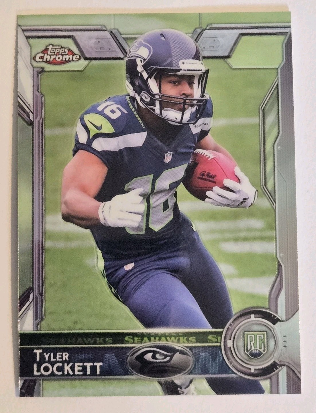 2015 Topps Chrome Mini Tyler Lockett RC #178 Seattle Seahawks 