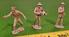 NICE LOT OF VINTAGE MARX UNTOUCHABLES POLICE AND T-MEN IN GRAY............