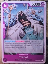 Trebol OP14-068 Uncommon The Azure Sea's Seven One Piece Near Mint
