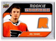 2021-22 UD ROOKIE THREADS RETRO FLASHBACKS JOEL FARABEE FLYERS #RT-JF