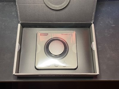 Creative Sound Blaster X4 USB DAC Sound Card 5.1/7.1 Surround (Open Box)