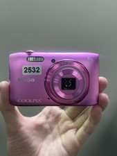 Nikon COOLPIX S3600 Pink 20.1MP 8x Optical zoom Compact Digital Camera Excellent