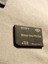 Sony 1GB Memory Stick Pro Duo Magic Gate Memory Card PSP PlayStation