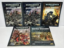 Games Workshop Warhammer 40,000 Lot Of 5 Book