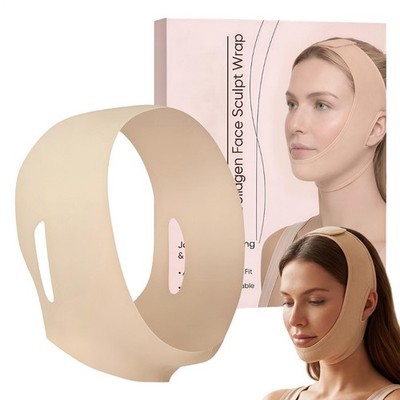 Wiederverwendbare V-Linien-Maske, Gesichts-Schlankheitsgurt, Doppelkinn-Reduzier