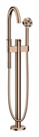 Axor One Einhebel-Wannenmischer Bodenstehend Mit Hebelgriff - Polished Red Gold