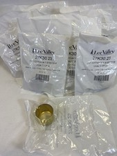 Lot Of 10 - Lee Valley Wood Handle Brass Ferrules 27K30.23 - 1.125” Tool Making