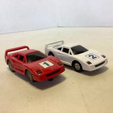 Lot of 2 Vintage Artin Ferrari Slot Cars UNTESTED