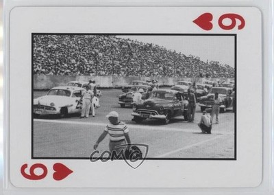 1992 Hoyle NASCAR Playing Cards Series 1 1947-1959 Scene #6H 10ou