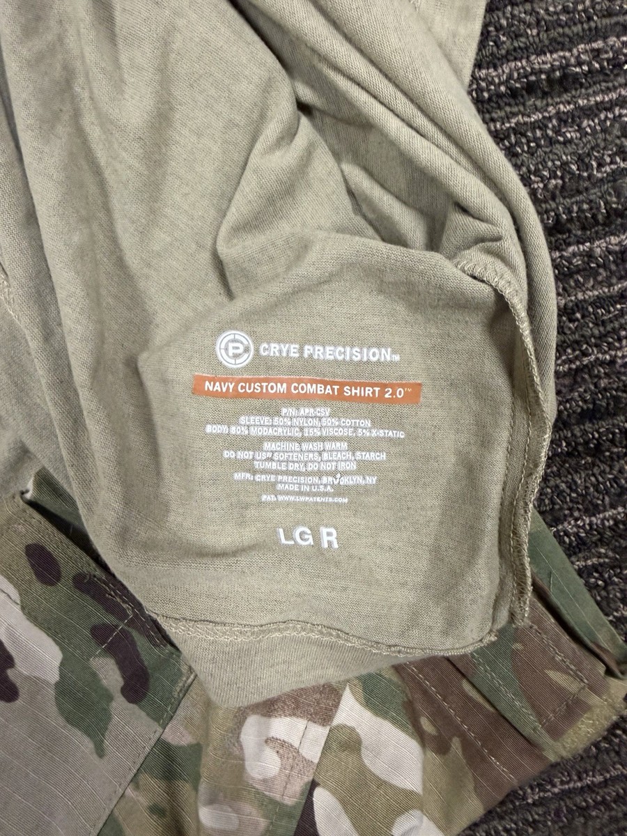 Crye Precision Navy Custom 2.0 Multicam Combat Top Size LGR | eBay