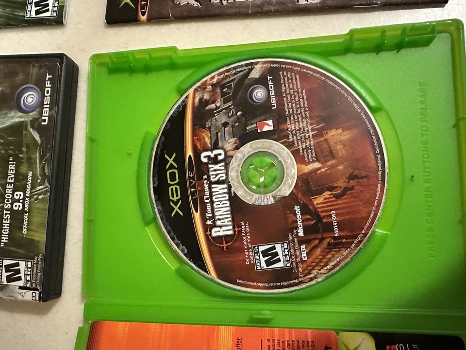 Tom Clancy's Rainbow Six 3, Lockdown, Sprinter Cell Chaos Theory Xbox 2005 - Image 2 of 4