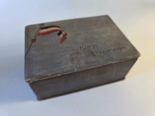Kriegserinnerungen - Kiste Aufbewahrung Klappschachtel 16,5 x 11,5 x 6,3 cm