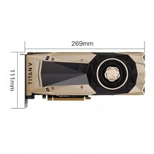 NVIDIA Titan V 12GB HBM2 Volta GPU CUDA Graphics Card AI Deep Learning HPC