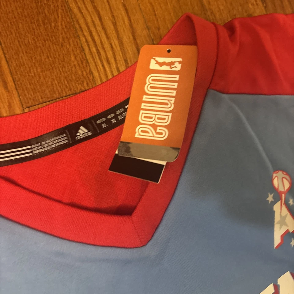 Camiseta Adidas WNBA Atlanta Dream Blue #23 Schimmel Talla XL NUEVA CON ETIQUETAS Nueva Extra Grande Foto 4 de 4
