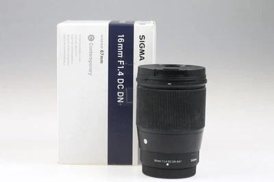 SIGMA 16mm f/1,4 DC DN Contemporary für Fujifilm - SNr: 56370987 - Bild 1 von 4