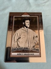 2023 Panini Prizm - The Old Ball Game Arky Vaughan #OBG3 Silver Prizm