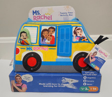 Ms. Rachel Tummy Time Activity Bus Toy New with Box
