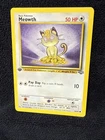 Pokémon Meowth 56/64 Jungle 1st Edition Basic LP Wizards English