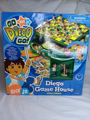 Brand New Nick Jr Go Diegi Go Game Table with Eight Games - NEW OPEN BOX
